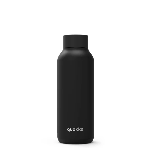 Quokka Stainless Steel Bottle, Black Color, 510 Ml Quokka Stainless Steel Bottle, Black Color, 510 Ml