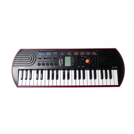 Casio Mini Keyboard, 44 Mini Size Keys (SA-78) - Casio - Image 2