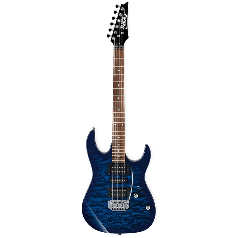 Ibanez BLT Electric Guitar, GRX70QA-TBB - Ibanez