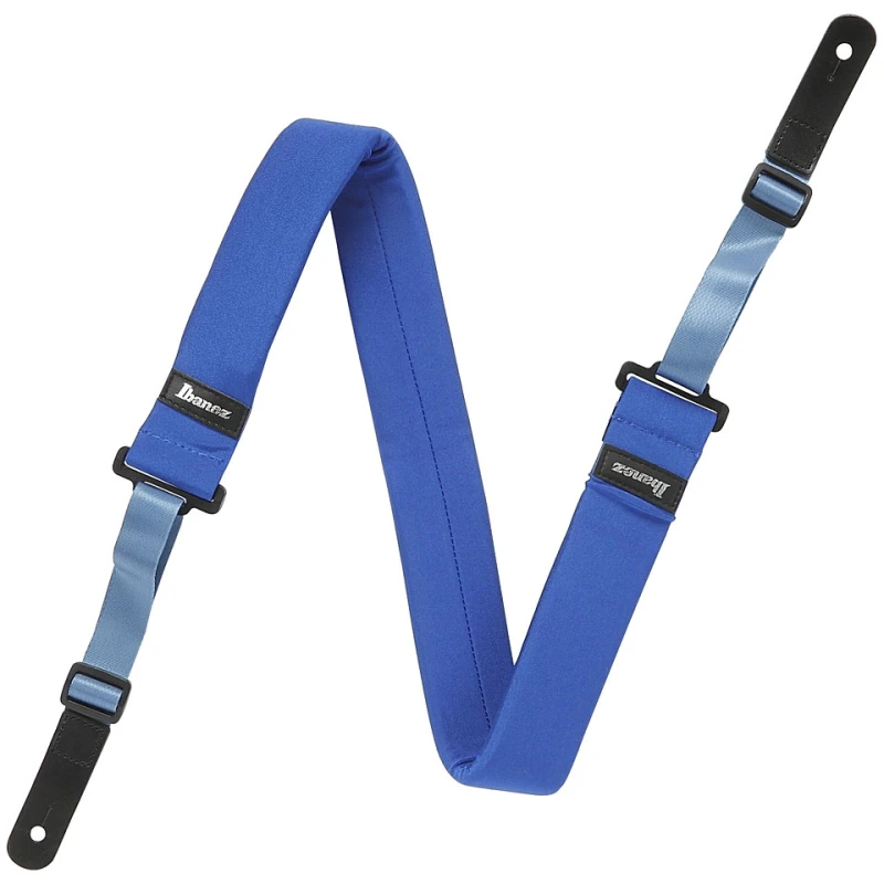Ibanez Guitar Strap, Blue Color - Ibanez