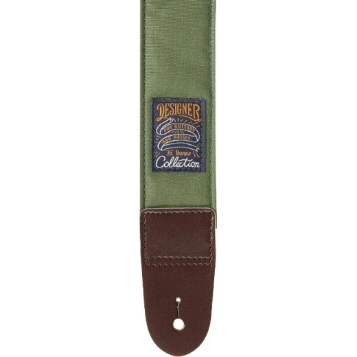Ibanez Guitar Belt With Leather, Green Color - Ibanez - Image 2