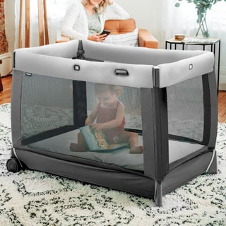 Chicco Lullaby Portable Playard, Black Color - Chicco - Image 2