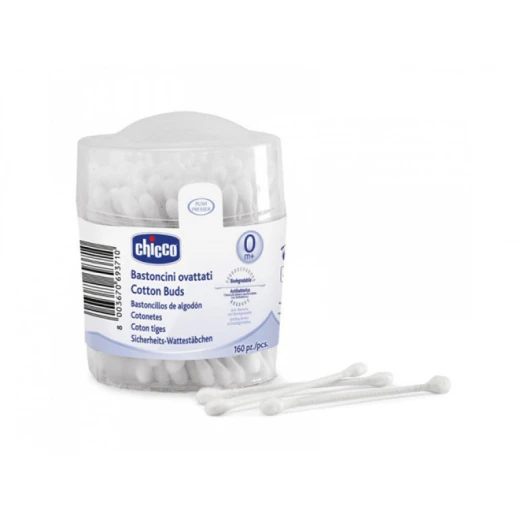 أعواد قطن شيكو 160 قطعة أعواد قطن شيكو 160 قطعة