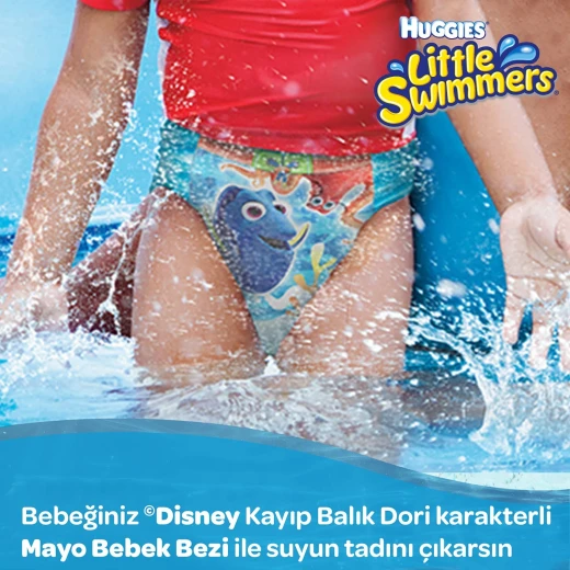 Huggies Little Swimmers Swim Pants, Size 3-4, 7-15 Kg, 20 pants - Huggies - Image 6
