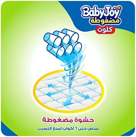 Baby Joy Pants Medium Size 3, 6-12 kg, 48 Pieces - BabyJoy - Image 2