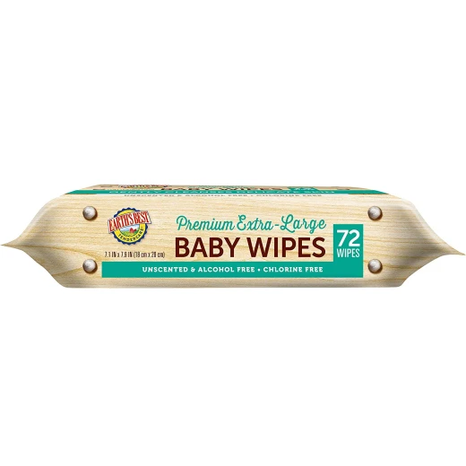 EB Chlorine Free Baby Wipes / Dis 72 منديل - إيرثس بيست أورجانك - Image 2