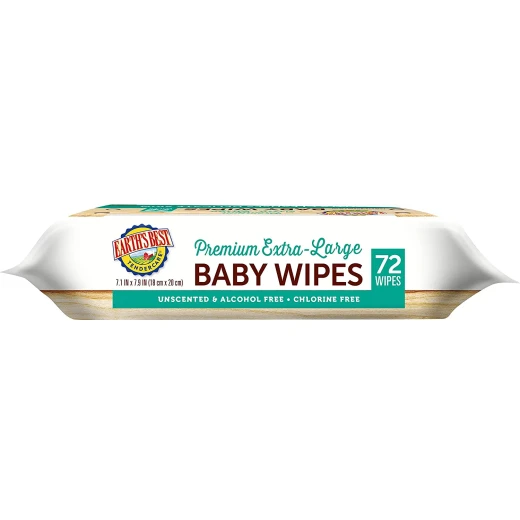 EB Chlorine Free Baby Wipes / Dis 72 منديل - إيرثس بيست أورجانك - Image 4
