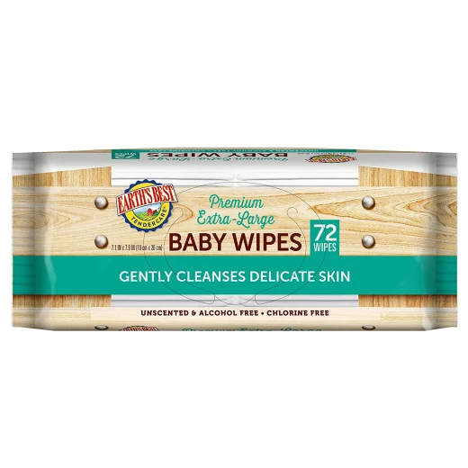 EB Chlorine Free Baby Wipes / Dis 72 منديل EB Chlorine Free Baby Wipes / Dis 72 منديل