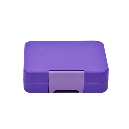 Compartment Lunch box, Purple Color - Image 4