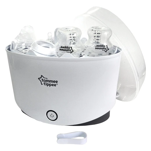 معقم زجاجات الأطفال بالبخار الكهربائي من تومي تيبي ، خالٍ من BPA - تومي تيبي - Image 6