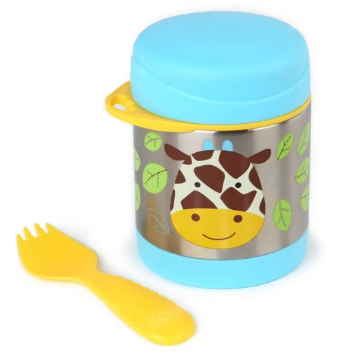 Skip Hop Zoo Insulated Food Jar - Giraffe - Skip Hop - Image 3