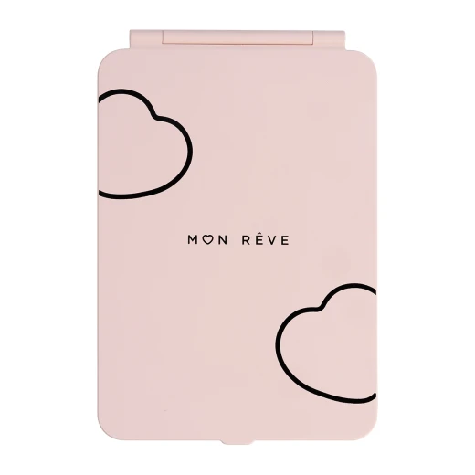 Mon Reve Pink LED Lighted Makeup Mirror Portable Travel Mirror Adjustable Lighting for Makeup Application - Mon Reve - Image 2
