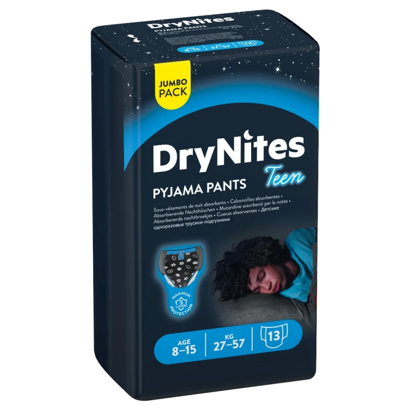 DryNites 8-15 years Jumbo Boy 27-57KG 13 pcs - Huggies