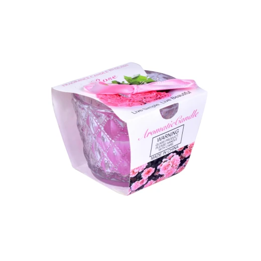 شمعة معطرة برائحة الورد - Image 2