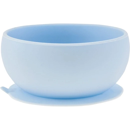 Stephen Joseph Silicone Bowl, Zoo Design, Dark Blue Color - Stephen Joseph - Image 2