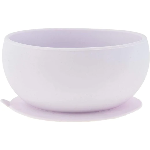 Stephen Joseph Silicone Bowl, Elephant Design, Light Purple Color - Stephen Joseph - Image 2