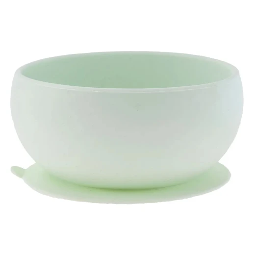 Stephen Joseph Silicone Bowl, Dino Design, Light Blue Color - Stephen Joseph - Image 2