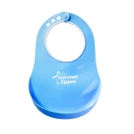 Tommee Tippee Basics Comfi Neck Bib, Blue - Tommee Tippee