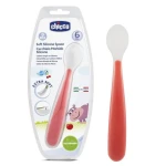 Chicco Soft Silicone Spoon (6M+) Red - Chicco