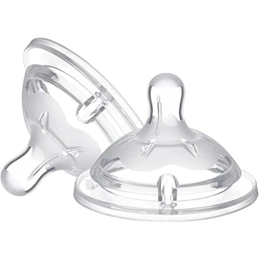 Chicco Natural Feeling Teat (6M+) Fast Flow 2 قطعة - تشيكو - Image 3