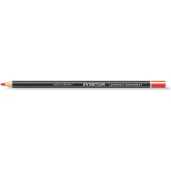 Staedtler Lumocolor Permanent Glasochrom Pencils Red Design, 1 Pencil