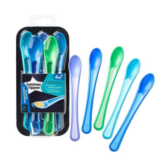 Tommee Tippee Soft Tip Weaning Spoons x 5