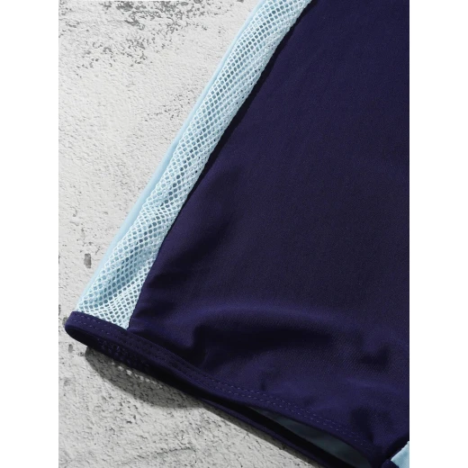 بدلة سباحة بناتي, باللون الازرق - Image 5