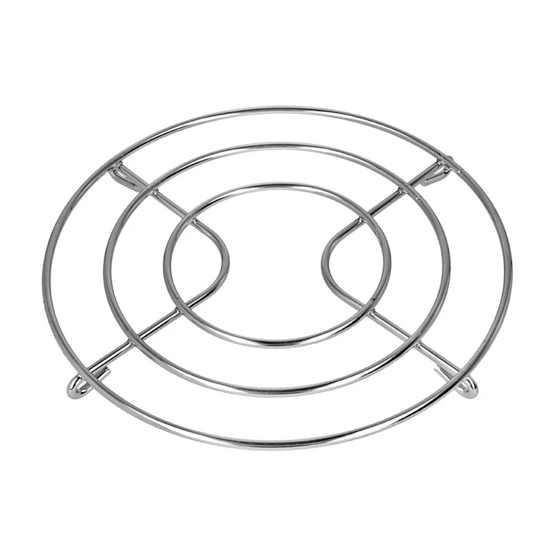 Metaltex Chrome Plated Pot Stand, 25 Cm - Metaltex