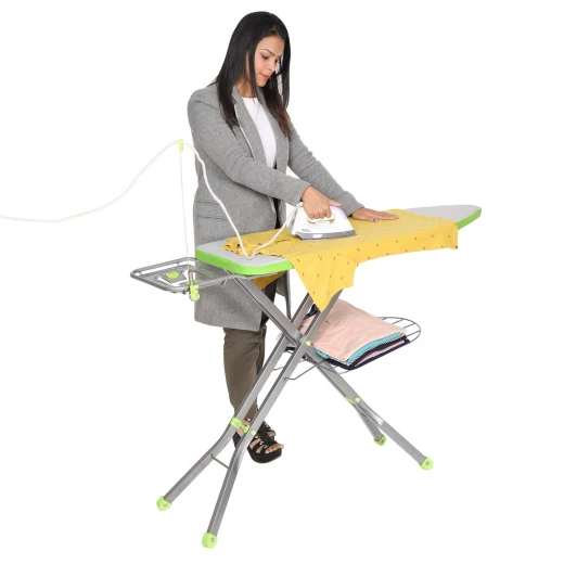 غطاء طاولة كي قطن، بتصميم حديقة الربيع، باللون الأخضر، 35 × 50 سم من ميتالتكس - ميتالتكس - Image 2