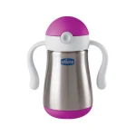 Chicco - Inox Power Cup 237ml - Pink - Chicco