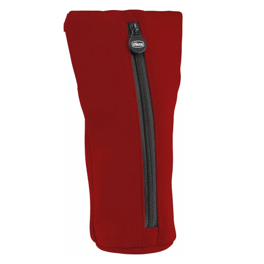 Chicco Thermal Feeding Bottle Holder, احمر Chicco Thermal Feeding Bottle Holder, احمر