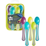 Tommee Tippee Feeding Spoons, 5 Count, Multi Colors - Tommee Tippee