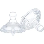 Nuby Wide Neck Anti-Colic Teat - Set of 2 - Nuby