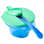 Tommee Tippee Cool & Mash Weaning Bowls 4M+, Blue - Tommee Tippee