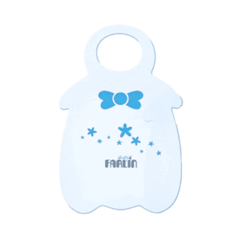 Farlin Baby Bib Tie, 1 Pack, ازرق - فارلين