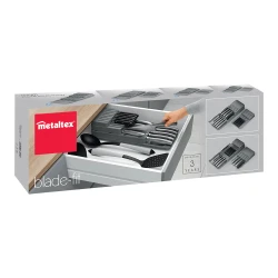 Metaltex Adjustable Knife Organizer, 14 X 41 X 10 Cm