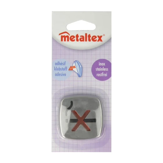 Metaltex Adhesive Sign "No Smoking", 5 X 5Cm - Metaltex - Image 2