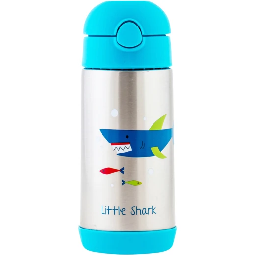Stephen Joseph Double Wall Stainless Steel Bottle Shark Stephen Joseph Double Wall Stainless Steel Bottle Shark