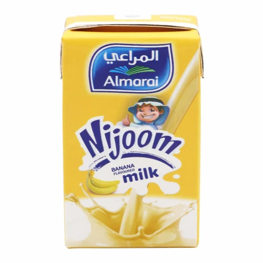 حليب بنكهة الموز من المراعي, 150 مل