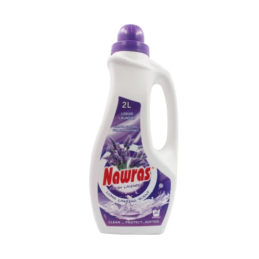 Nawras Liquid Laundry, Fresh Lavender, 2 Liter Nawras Liquid Laundry, Fresh Lavender, 2 Liter