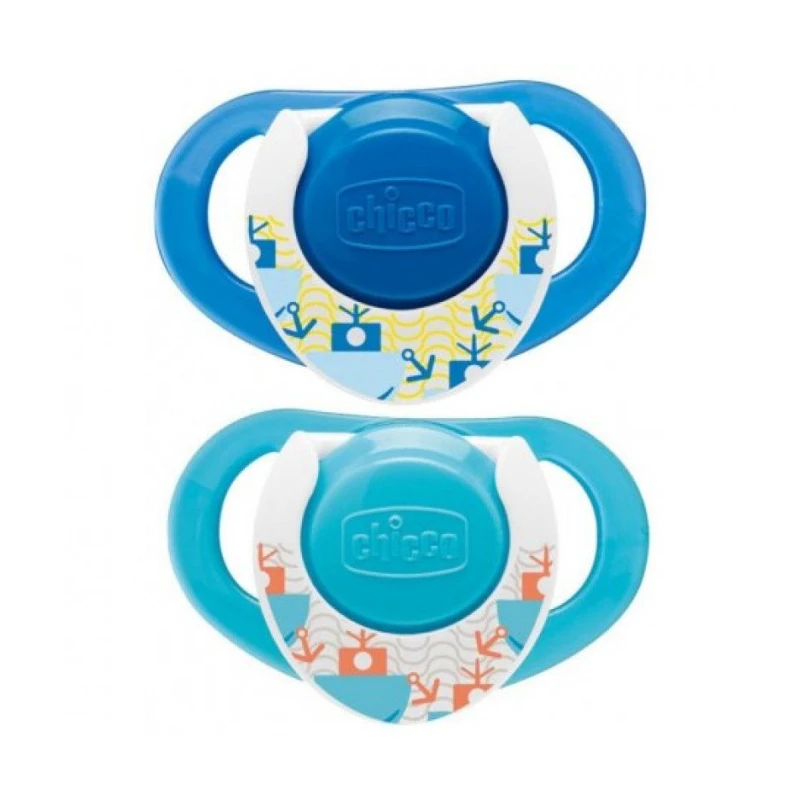 لهاية سيليكون بلون أزرق للأطفال ( +12 شهر ) من تشيكو - تشيكو