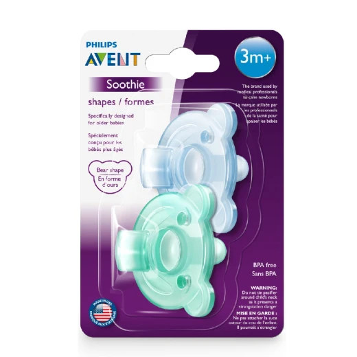 Philips Avent Soothie Shape +3 شهر, Blue&Green - فيليبس افينت - Image 6