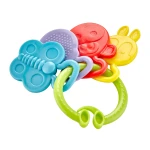 Babyjem teether rattle toy green color - BabyJem