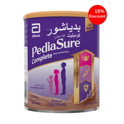 حليب بودرة للتغذية الكاملة, بنكهة الشوكولاتة, 900 جرام مع خصم 15% من بدياشور حليب بودرة للتغذية الكاملة, بنكهة الشوكولاتة, 900 جرام مع خصم 15% من بدياشور