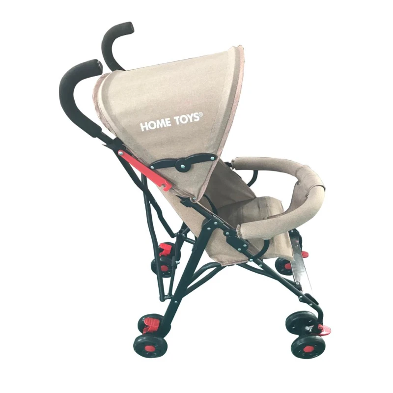 Home Toys Baby Stroller, بيج - هوم تويز