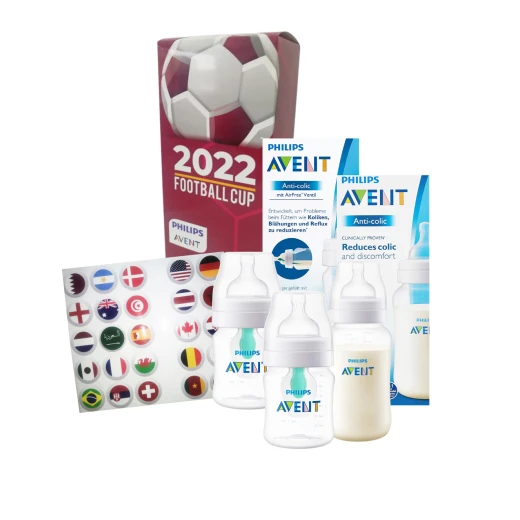 بكج كأس العالم 2022 الرضاعات المضادة للمغص من فيليبس افينت - فيليبس افينت - Image 7