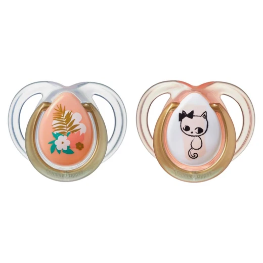 Tommee Tippee Moda Pacifier 0-6m, 2 Pieces - Tommee Tippee - Image 2