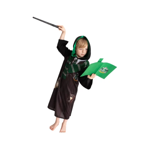 زي هاري بوتر بتصميم سليذرين, باللون الاسود والاخضر - Image 3
