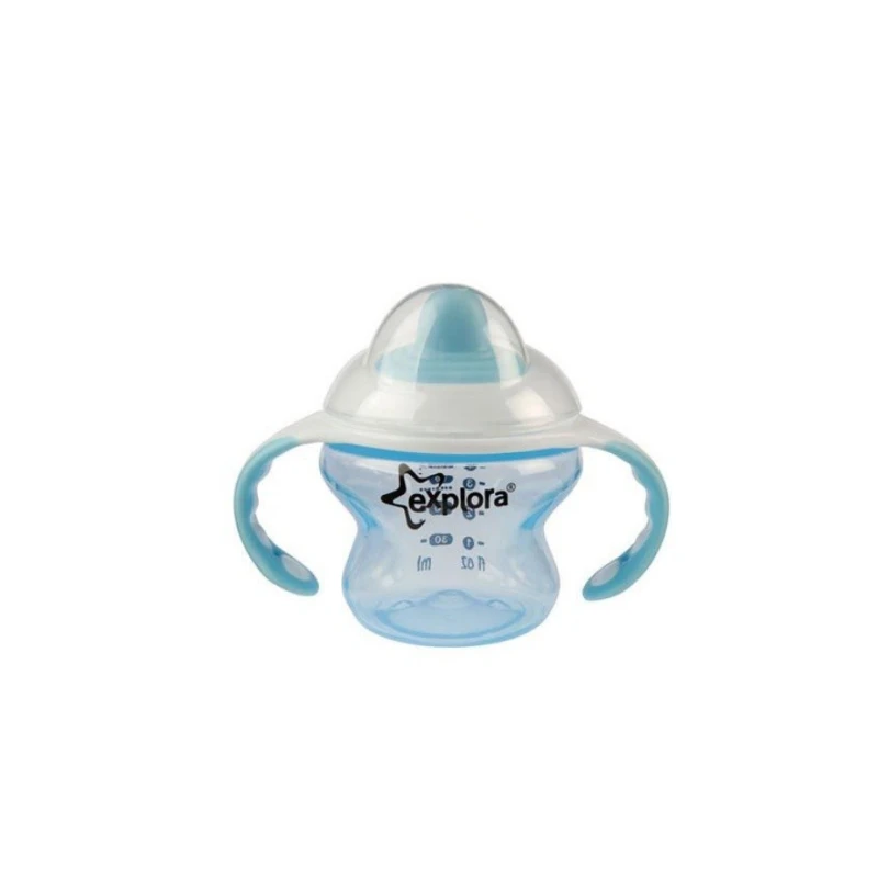 Tommee Tippee First Sippee Weaning Cup +6 months, Blue Color - Tommee Tippee