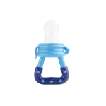 Smart Baby Silicone Food And Fruit Nibbler, Blue Color - Smart Baby